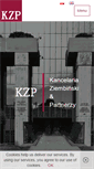 Mobile Screenshot of kzp.net.pl